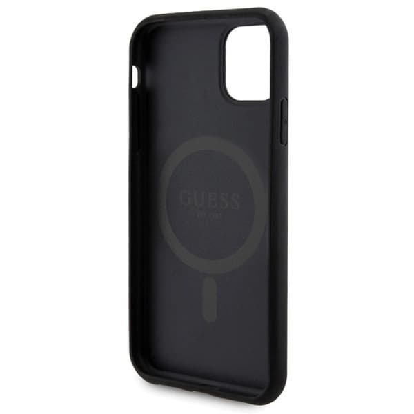 Guess iPhone 11 Mobilskal Med Powerbank 5000mAh Magsafe Metal Logo