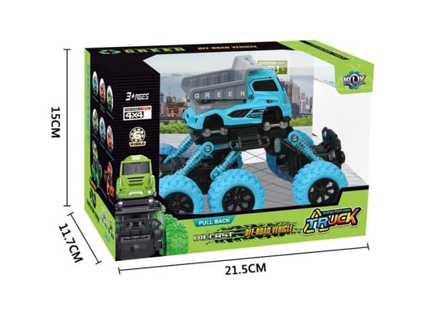 Visas ej_Z Toy Car 6 Wheels Klx600-172