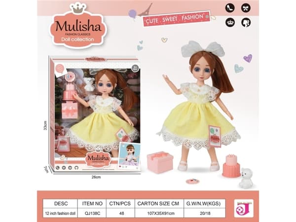 Uspesifisert_Z Mulisha Doll 30Cm Zja325861