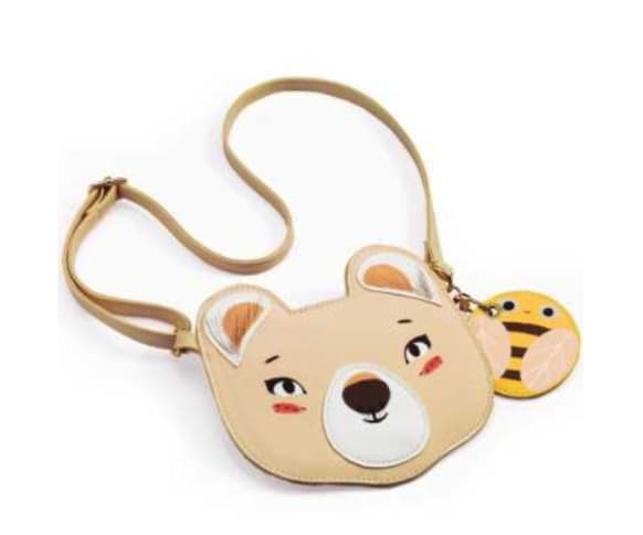DJECO DJ00286, Jente, Skulderveske, Beige, Bilde, Imitert skinn, 162 mm