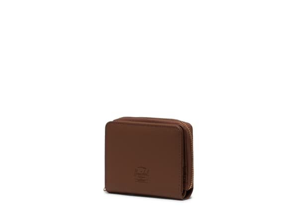 Herschel 11171, Lompakko, Ruskea, Tekonahka, Yksivärinen, Vetoketju, 120,7 mm