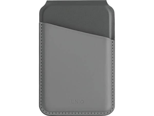 Uniq UNIQ Lyden DS magnetisk RFID-plånbok och telefonställ grå/kolgrå/svart