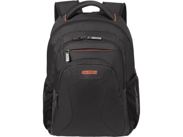 88528 1070 BÆRBARE RYGGSEKK 13,3'' -14,1" AMER.TOURISTER PÅ JOBB SVART/ORANSJE