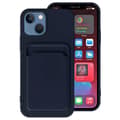 Miniatyrbild 8 av 11: iPhone 15 - Praktiskt Stilrent Skal med Korthållare