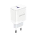 Miniatyrbild 1 av 4: Dudao Väggladdare Adaptrar USB-A 18W - Vit
