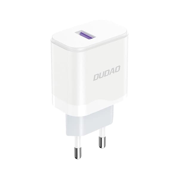 Dudao Väggladdare Adaptrar USB-A 18W - Vit