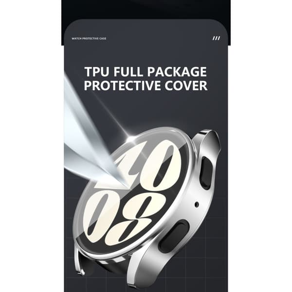 TPU Skal Fodral För Samsung Galaxy Watch7 44mm Full Coverage