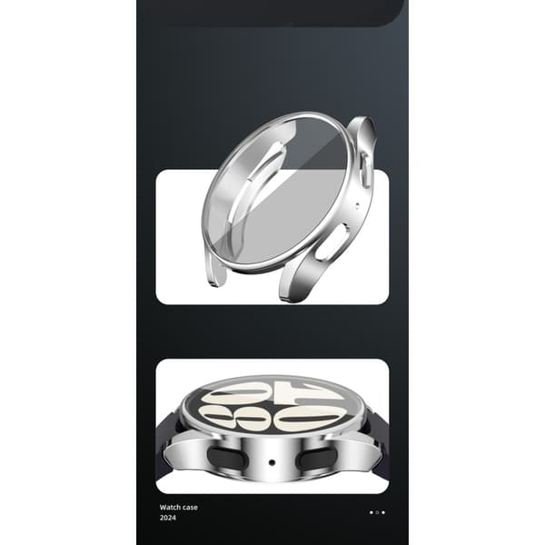 TPU Skal Fodral För Samsung Galaxy Watch7 44mm Full Coverage