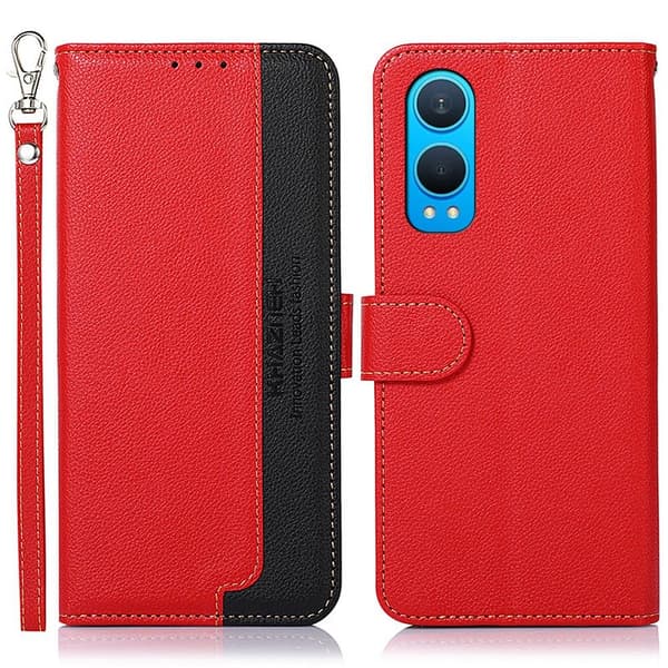 KHAZNEH Til OnePlus Nord CE4 Lite 5G Pung Telefon Etui RFID Blokerende Flip Cover