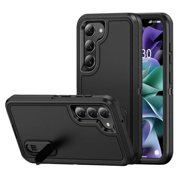 Galaxy S23 Armor Skal med Kickstand Styrka och Stil för Din Telefon