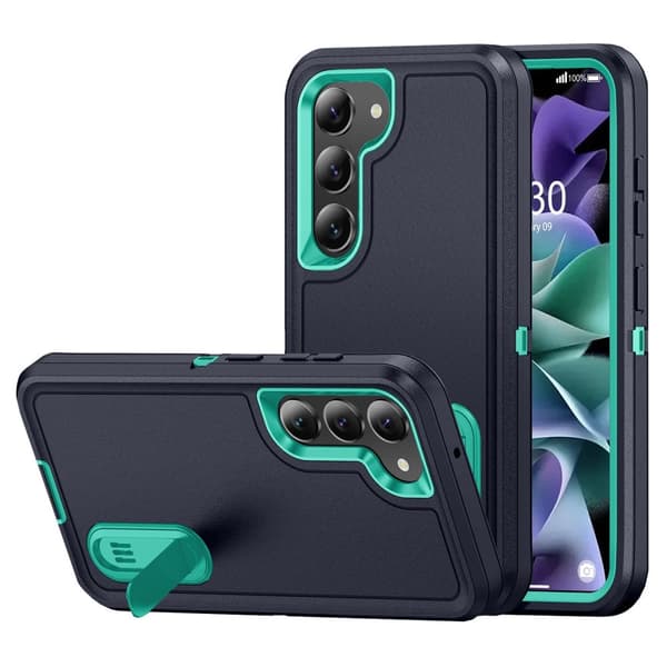 Galaxy S23 Armor Skal med Kickstand Styrka och Stil för Din Telefon