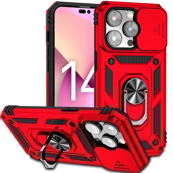iPhone 15 Pro Armor Skal Luksuriöst Skydd och Bekvämlighet