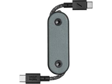 Kabel USB Native Union Native Union Pocket Cable (USB-C - USB-C), slate green