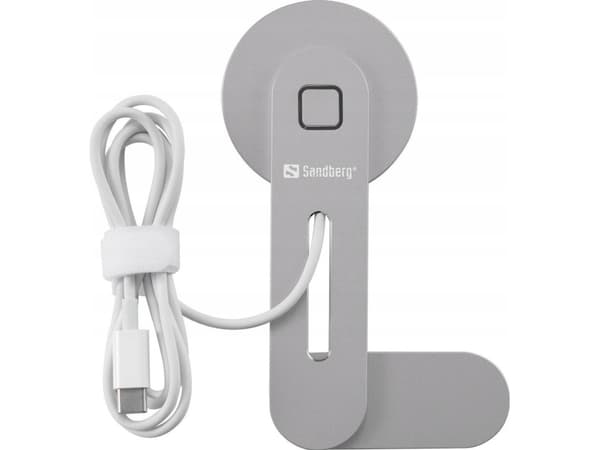 Sandberg ScreenMount - Trådløs ladepute - screen mountable - 15 watt