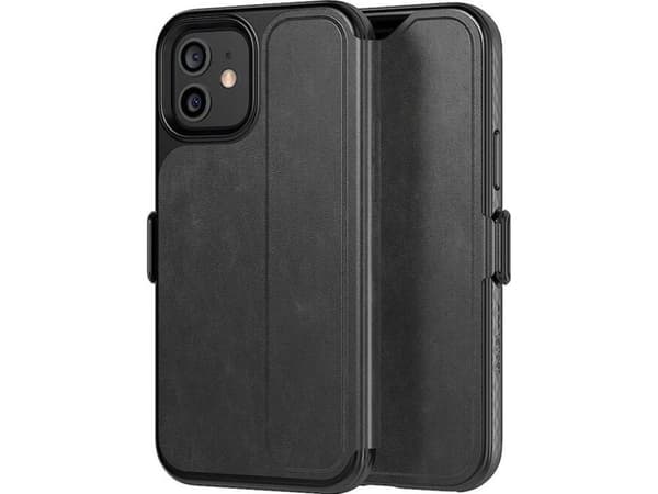 Tech21 Evo Wallet, Lommebok-etui, Apple, iPhone 12/12 Pro, 15,5 cm (6.1"), Sort