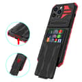 Miniatyrbild 1 av 11: iPhone 13 Pro Plånboksfodral - Stilsäker Design med Militärklassat Skydd