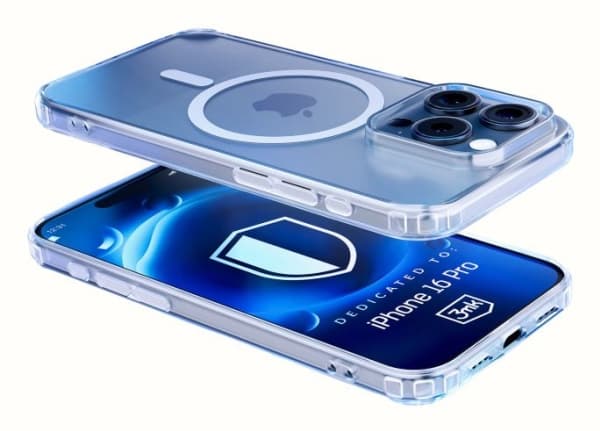 3MK MagCase, Etui, Apple, iPhone 16 Pro, 16 cm (6.3"), Gjennomsiktig