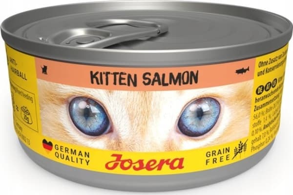 Josera Kitten hermetisk laks til katter 200g