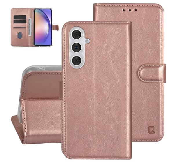 TUNIQ Fodral Samsung Galaxy A15 5G Roséfärgat