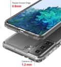 Miniatyrbild 2 av 2: Samsung Galaxy A55 5G Skal Transparent Extra Stöttåligt
