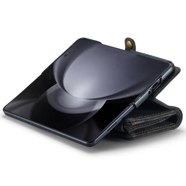 Samsung Galaxy Z Fold6 5G CASEME Multikortspor Stativ Telefondæksel - Sort