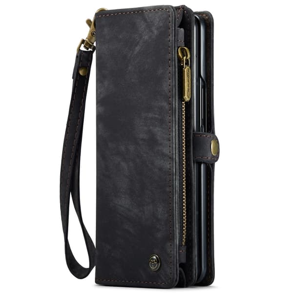Samsung Galaxy Z Fold6 5G CASEME Multikortspor Stativ Telefondæksel - Sort