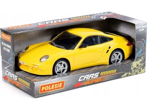 Polesie 89052 "Legenda-V6", treghetspersonbil (gul) (i boks)