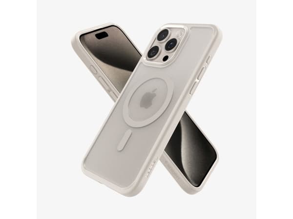 Spigen Ultra Hybrid (MagFit), Omslag, Apple, iPhone 15 Pro Max, 17 cm (6.7"), Titan