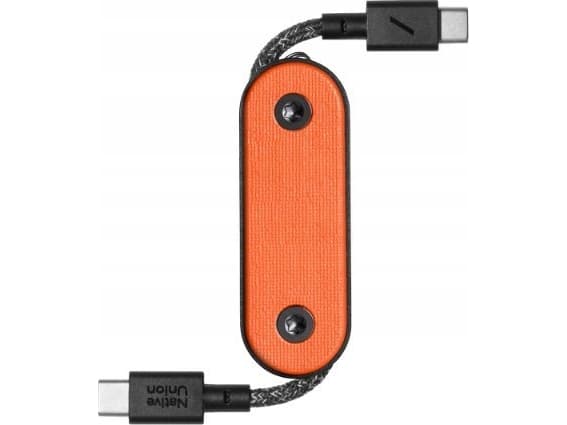 Kabel USB Native Union USB-C - USB-C 0.17 m Brązowy (POCK-C-OXY-NP)