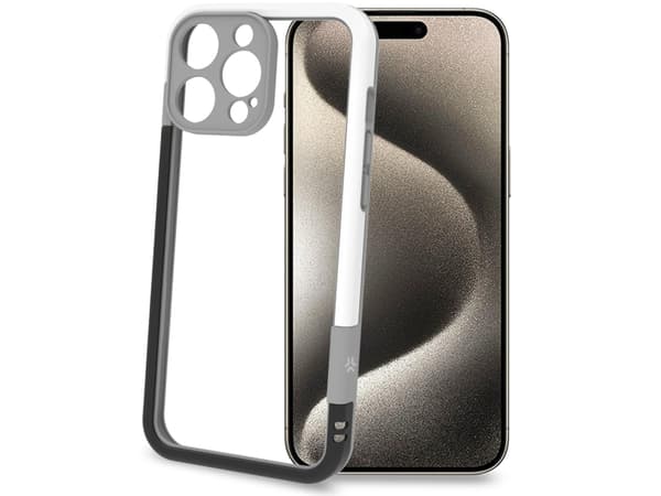 Bumper iPhone 16 Pro Max Svart/Vit