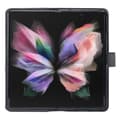 Miniatyrbild 7 av 7: BINFEN COLOR för Samsung Galaxy Z Fold6 5G Skal i PU-läder med Geometriskt Mönster - Svart