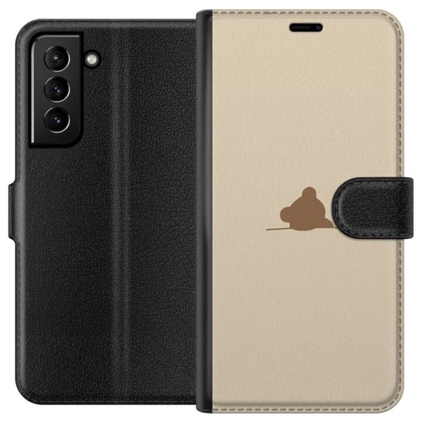 Plånboksfodral till Samsung Galaxy S21+ 5G med Nalle motiv