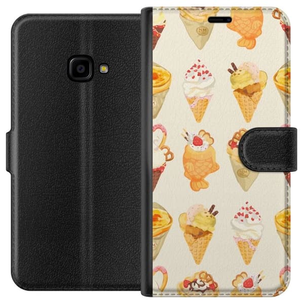 Tegnebogsetui til Samsung Galaxy Xcover 4 med Glasagtigt motiv