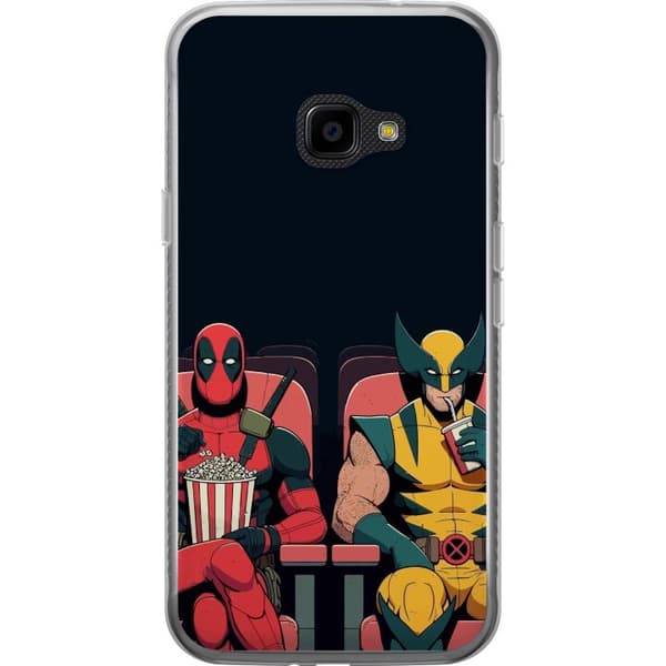 Samsung Galaxy Xcover 4 Gennemsigtig cover Deadpool & Wolverine