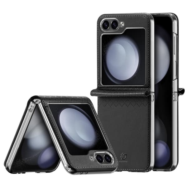 DUX DUCIS Bril Series för Samsung Galaxy Z Flip6 5G Skal Fodral - Svart