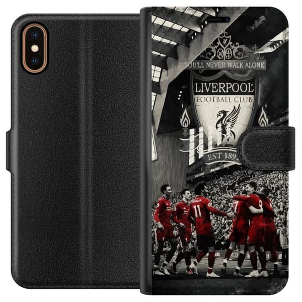 Apple iPhone XS Tegnebogsetui Liverpool