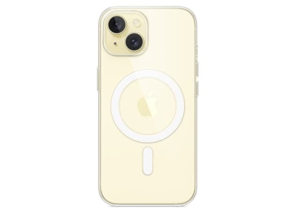 Apple MT203ZM/A, Suojus, Apple, iPhone 15, 15,5 cm (6.1"), Läpinäkyvä