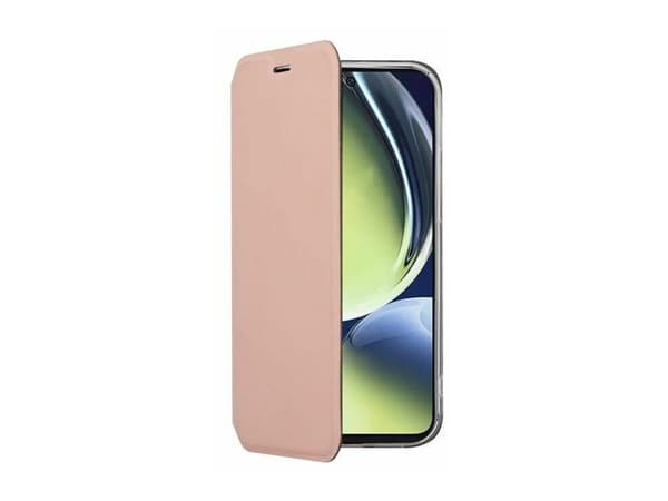 Screenor Clever - Lommebok for mobiltelefon - økolær, termoplast-polyuretan (TPU) - rosa - for OnePlus Nord CE4 Lite