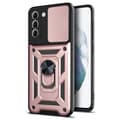 Miniatyrbild 3 av 11: Samsung Galaxy S24 - Elegant Skydd med 360° Ringhållare för Extra Säkerhet och Stil