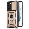 Miniatyrbild 6 av 11: Samsung Galaxy S24 - Elegant Skydd med 360° Ringhållare för Extra Säkerhet och Stil