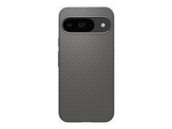 Spigen Liquid Air - Baksidesskydd för mobiltelefon - termoplastisk polyuretan (TPU) - marmorgrå - för Google Pixel 9 Pro