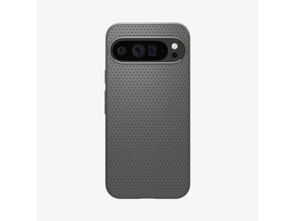 Spigen Liquid Air - Baksidedeksel for mobiltelefon - termoplast-polyuretan (TPU) - marmorgrå - for Google Pixel 9 Pro XL