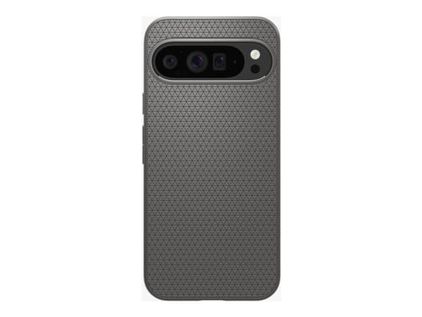 Spigen Liquid Air - Baksidedeksel for mobiltelefon - termoplast-polyuretan (TPU) - marmorgrå - for Google Pixel 9 Pro XL