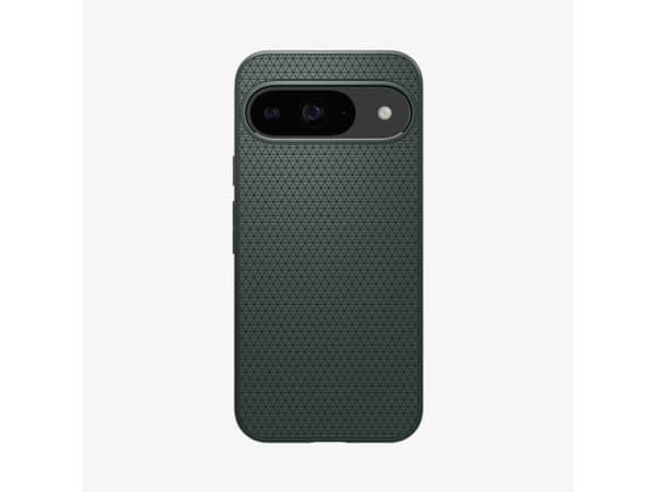 Spigen Liquid Air - Baksidesskydd för mobiltelefon - termoplastisk polyuretan (TPU) - avgrund grön - för Google Pixel 9