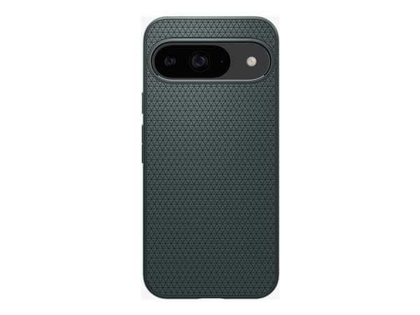 Spigen Liquid Air - Baksidesskydd för mobiltelefon - termoplastisk polyuretan (TPU) - avgrund grön - för Google Pixel 9