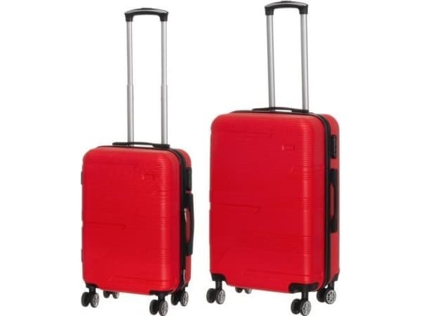 Travel Acces matkatavarat 2 kpl punainen
