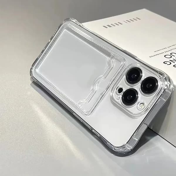 Suojakuori kaikille iPhone 15 -malleille, jossa on tilaa lyhyelle silikoniskunvaimennin
