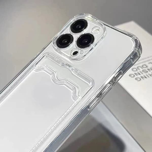 Suojakuori kaikille iPhone 15 -malleille, jossa on tilaa lyhyelle silikoniskunvaimennin
