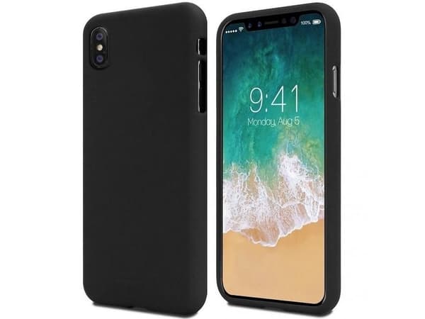 Mercury Goospery Etui pehmeä hyytelö HUAWEI MATE 20 sort uniwersalny