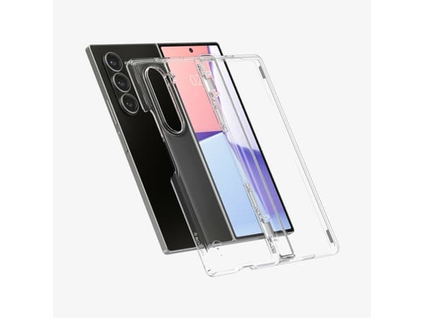 Spigen Ultra Hybrid Pro - Samsung Galaxy Z Fold 6 kristallinkirkas Etui do Samsung Galaxy Z Fold 6 Crystal Clear